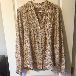 Amalli Talli Floral Print Women's Top - Multicolor